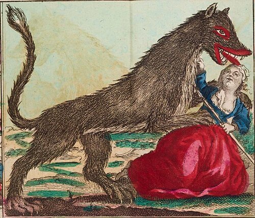 Ilustrasi misteri Beast of Gévaudan